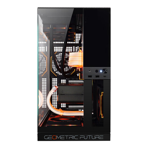 AMD Ryzen R9 9950X assembly computer host RX9070XT/RTX5080 gaming e-sports host modeling rendering design 4K editing desktop computer DIY assembly machine R9 9950X+RTX5070 12G configuration two single host