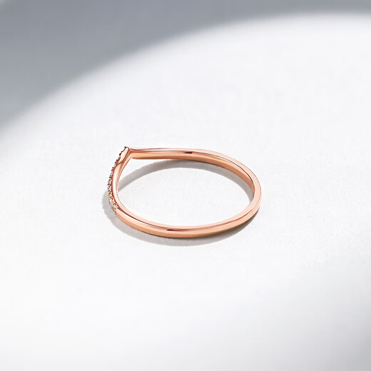 Saturday Fortune 18k gold diamond ring for women, sparkling crown, stacked diamond ring W0210599 No. 16 New Year gift