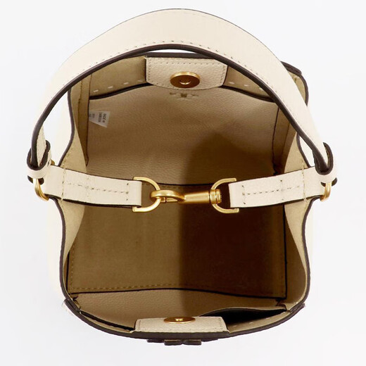 Tory Burch TB Bolsa para mujeres Tang Liboqi Bolso de bolso para mujeres Bolso McGraw Series Fashion Fashion Fashion One-Hohor Crossbody Bag Regalo de cumpleaños para su novia Cheese White Trompeta 74956 724