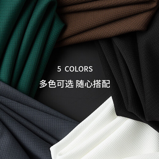 Prideme leichte Luxus Herbst Dünne kubanischer Kragen weißes Hemd Langarm Slim Puting Business Casual Italian Herren Shirt BNS6636-Black 2xl [Gewichtsempfehlung: 150-160jin [Jin gleich 0,5 kg]]]