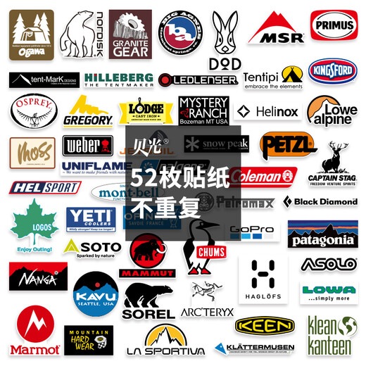 Beiguang Personalisierte Trendy Marke Outdoor Abenteuer Camper Aufkleber Koffer Trolley Hülle Aufkleber Laptop Gitarrenpaneel Dekorative Aufkleber Cup Cup Skateboard Helm Wasserdichtungsaufkleber