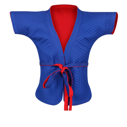 Raft core Chinese wrestling clothes Red and blue traditional wrestling clothes Chinese wrestling clothes thickened cotton cloth throw Red and blue wrestling clothes 19 (230 Jin [Jin equals 0.5 kg] or more than 190cm
