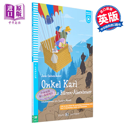 Pre-sale German original ELI Young Readers German A1 Onkel Karl und das Baren-Abenteuer Uncle Karl and the Bear German learning graded books