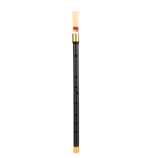 
XinBao North Korean ebony squid BAGFED adjusts nine-hole squid ebony slender tube national musical instrument Nine-hole F adjusts 1 reed