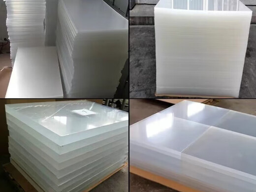 Sakura bamboo brotes de placa acrílica transparente placa hecha a mano Plexiglass Processing plástico Tablero de plástico Grabado de curva en caliente Producción Transparente 11730
