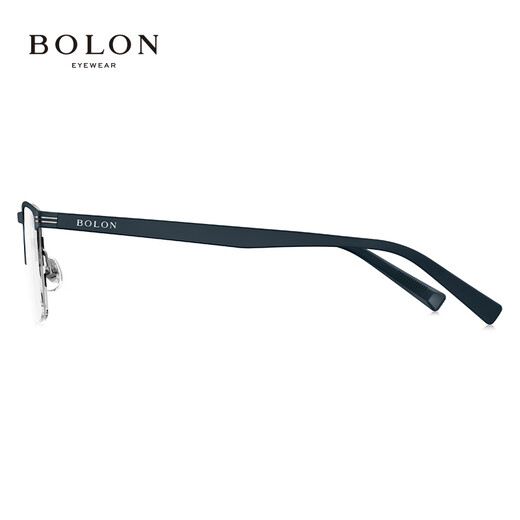 
BOLON Tyrannosaurus Glasses Optical Frame Business Eyebrow Frame Myopia Glasses Frame can be equipped with anti-blue light office matching degree BJ7375 B70-Shallow Gun/Mumbling Dark Blue Single Frame