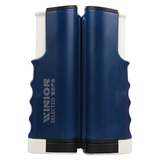 E-LIAN TT table tennis rack portable standard indoor and outdoor retractable rack table tennis table netting blue/white (one pair)