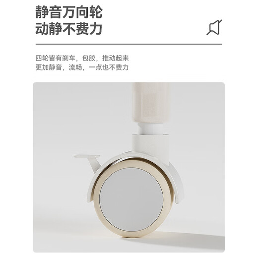 敬邦  婴儿护理台宝宝床上换尿布洗澡一体新生儿抚触多功能可折叠 奶卡灰-PRO【组合一】【横梁骨架