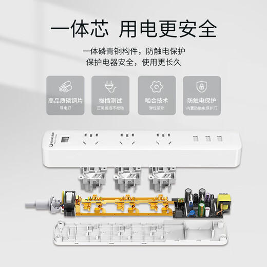
Jishun British Standard Hong Kong Converter Plug Plug Plug Hong Kong Macau UK USB Roll Socket Singapore Vietnam Dubai Malaysia Study Travel Plug Plug Plate Total 1.5 meters