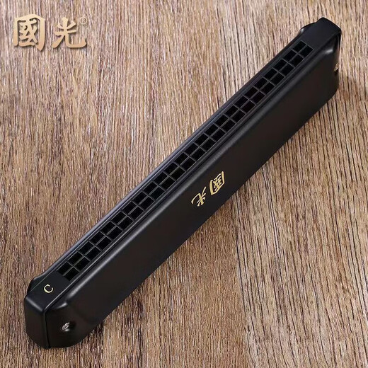 Guoguang Importé Gong Guoguang harmonica authentique en polyphonique 24 trous # A / B / C / D / F / G Tune / F / F / G Tune / F / Adult Professional Performance Niveau #G Tune (A-FLOAT)