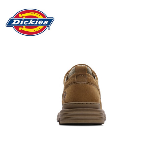 Dickies work shoes casual leather shoes men's summer new men's shoes low-top British Martin big-toe shoes men's brown 41