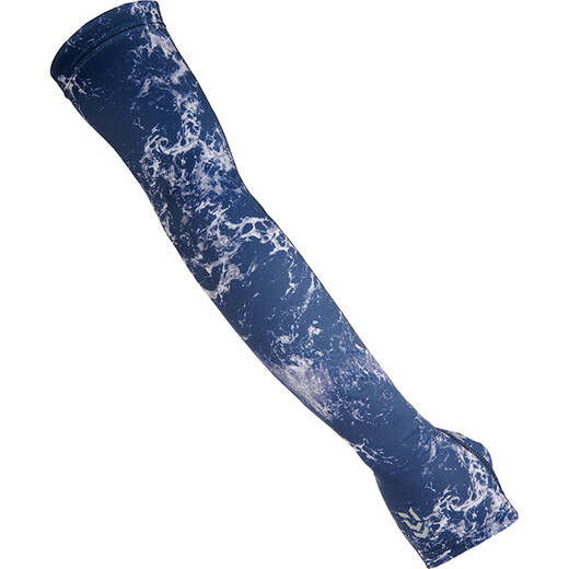 DAIWA 21 models with gloves, covering the back of the hand, summer fishing ice sleeves, sweat-absorbent and quick-drying outdoor sports ice sleeves, sleeves DG-7721 metallic gray S