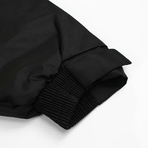 Mei'anming traffic road high-speed reflective raincoat plus cotton to keep warm and windproof takeaway fishing riding waterproof adult activity style - yellow L printed LOGO