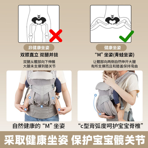 COOKSS CORTE DE BEBENTE ARTIFACTO DE ACUERTA DE BEBÉ BEBINO PARA SALIR PARA EL CIBIERTO DE CINTURA DE CINTURA DEL BEBÉ DEL CIEMBRO POR MESES PEQUEÑOS, PERLA GRIS- [SUPER ALTA + BOLSA DE LA CAPÍA APRUEBA DEL VINO]