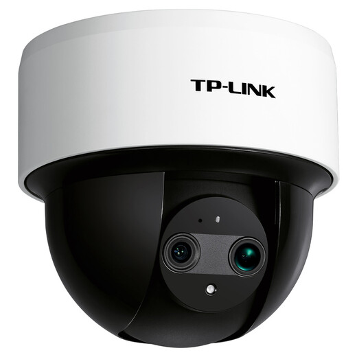 
TP-LINK wireless surveillance camera home mobile phone APP remote viewing high-definition monitor indoor ceiling hemisphere intelligent network camera 360 degree panoramic rotating gimbal version 4 million 4MP full color night vision [Binocular zoom version] No memory