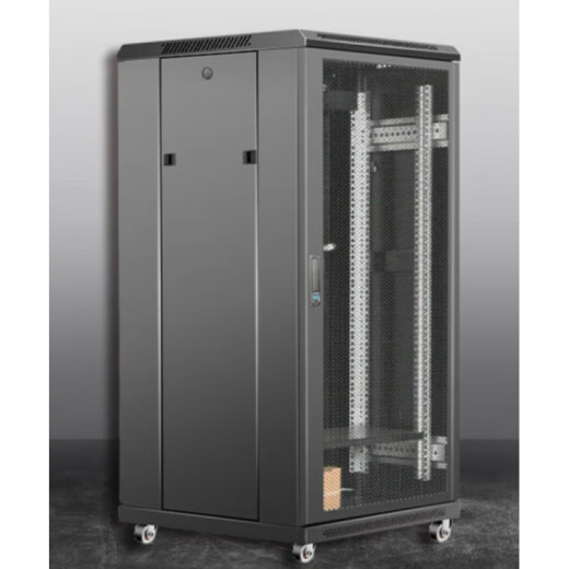 TD/TS600深全系列机柜1米1.2米1.6米1.8米2米2.2米18u 22U 27 TD.6627前后网门 60x60x140cm