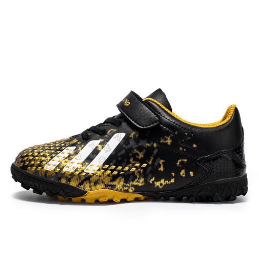 
FEELACES high-value Ronaldo football shoes men's broken nails tf long nails ag Messi artificial grass white student children's training shoes 6199 broken nails white blue 35