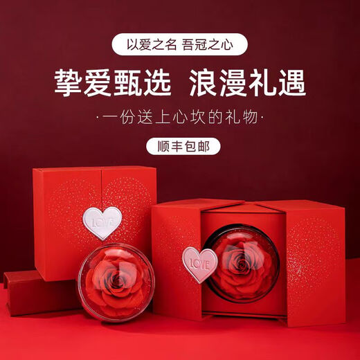 MZMZ Yue Lao Red Line Couple Ring PT950 Platinum Adjustable Ring Engagement Ring Birthday Gift for Girlfriend and Wife Light Luxury Style - Couple Ring (Live)