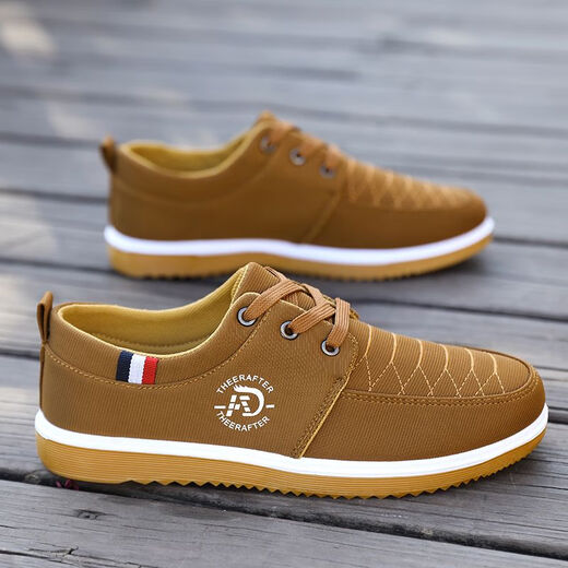 Yushi beef tendon sole old Beijing cloth shoes for men canvas shoes for non-slip wear-resistant casual shoes breathable work men's shoes black 2069 43