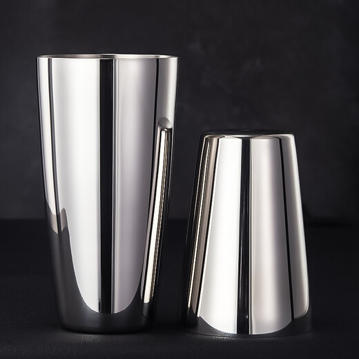 Soul of the bar, original imported Naranja shaker, professional bartender bartending tool, SUS304 stainless steel, high-quality Boston bartender, retro engraved version