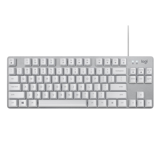 罗技（Logitech）K835机械键盘 键盘游戏鼠标套装 G304 LIGHTSPEED无线鼠标  绝地求生FPS鼠标英雄联盟LOL吃鸡 K835红轴+G304白色