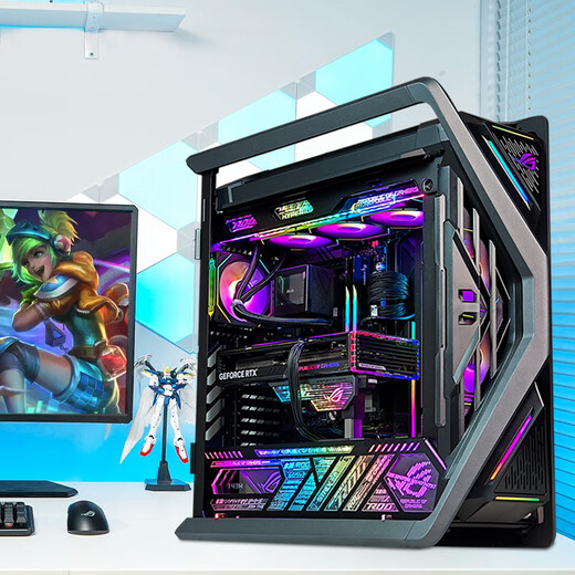 ASUS (ASUS) ROG Family Bucket Genesis Host 5090 5080 Night God 5070Ti Raptor 9800X3D Thousand Frames E-Sports Game Live Video Editing DIY Assembly Computer Complete Machine Twenty R9 9950X3D+RTX5090 Night God