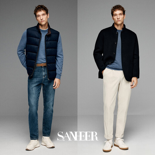 Sanheer profite du cadeau de la nature. Texture de serrette Pullmère cachemire moelleux et chaud pur cachemire rond Sweater Daz753 Camel Brown 50 / L