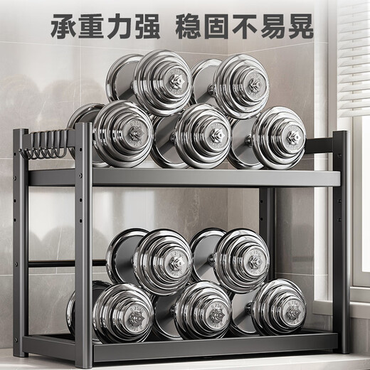 Kitchen Story Kitchen Storage Rack Countertop Microwave Oven Storage Rack Pull-out Oven Rack Home Multi-Layer Kitchen Storage Rack Heightened Extended Style* Gray 80cm+6 Hooks