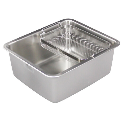 
KOHLER Kitchen sink washing basin top-meter bottom single-slot set meal thickened 304 stainless steel dishwasher sink washing sink 3884T-C-NA single-slot + 21368T faucet