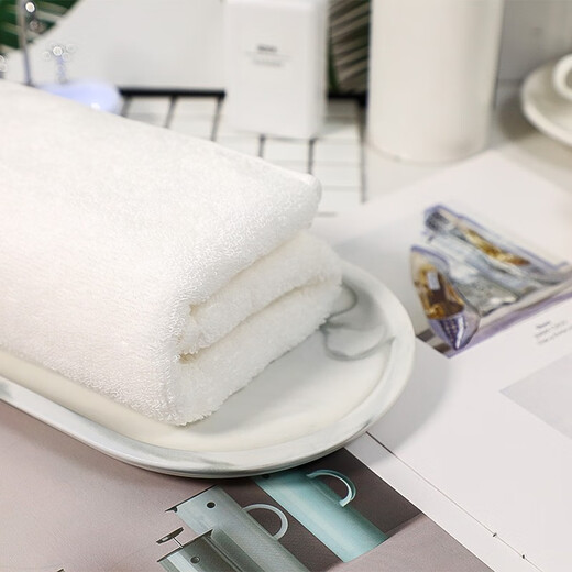 Imabari (IMABARI) JD Logistics Japan direct mail Imabari (IMABARI) towel square towel small towel pure cotton soft pure white towel 1 made in Japan 1