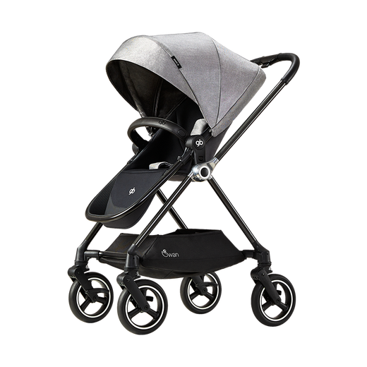 [90% NUEVO] GB Good Kid Corredor Fibra de carbono de carbono High Light Shock El absorbedor puede sentarse plano en ambas direcciones, empuje la rotación universal de cuatro ruedas GB826-R309GG