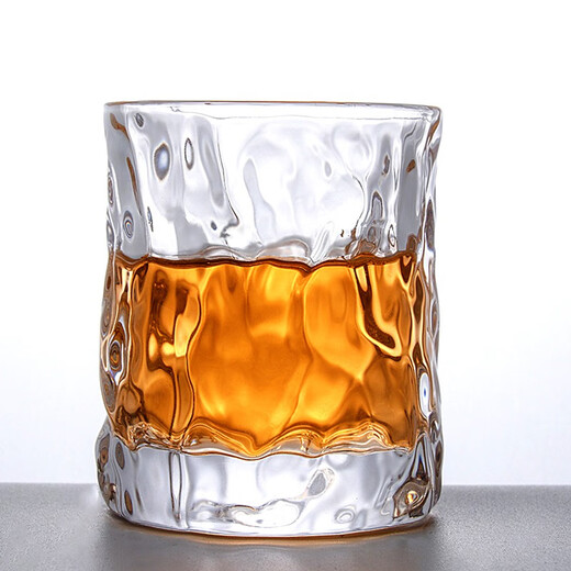 Ekaza Ting glass glacier whiskey beer wine glass XO liquor glass white wine glass water glass hotel household juice cup transparent style 1