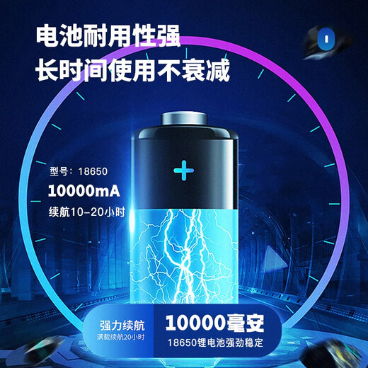 JIADIAONI laser night fishing lamp special high-power wild fishing blue light purple yellow white long-range charging waterproof ultra-light 23 new model new laser night fishing lamp