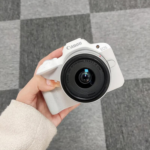 Canon EOS R50 mirrorless camera kit Canon r50 portable 18-45mm high-definition digital camera entry-level R50 + 18-45 black official standard