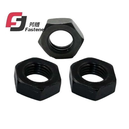 Nivel de fangteng 8 Dientes gruesos de alta resistencia GB6172 Tuerca delgada Hexagon GB6173 Hexagon Tuerca plana M8M10-M48 20 Tuercas delgadas M12*1.75