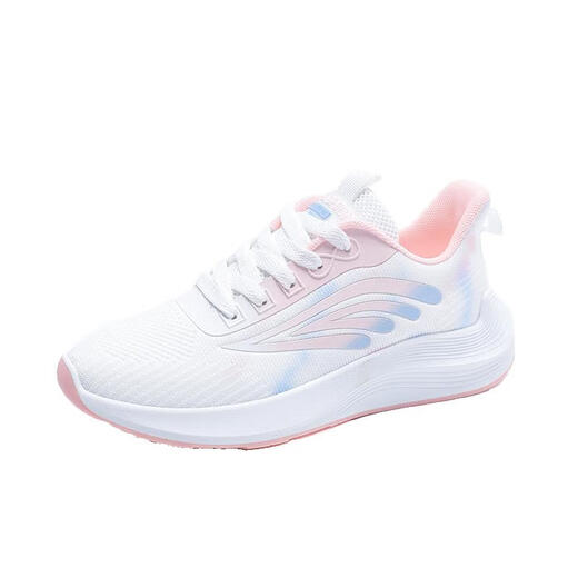 Hongxing Marke gebrochene Frauenschuhe 2025 Frühling Neues Soft-Soled Light Sports Schuhe Studentin Casual Damen Wanderschuhe G-H831 Black 39
