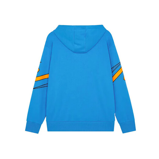 NEW BALANCE NB Outlet Hooded Sweatshirt Men's Casual Sports Knitted Print Loose Pullover Top MT13583-HLU L