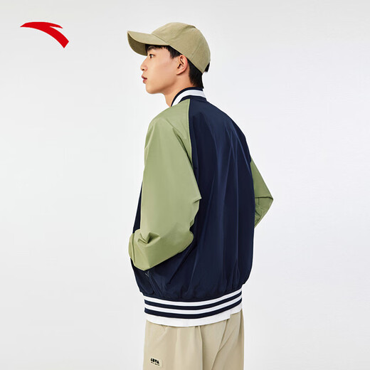 ANTA baseball uniform jacket for men and women, new winter fashion splicing couple casual top 152438607