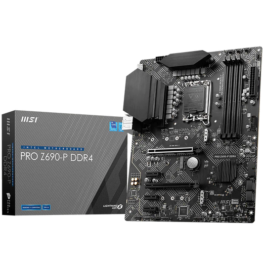 MSI Pro Z790-P/A WiFI Computer Motherboard unterstützt 13. Generation CPU 13600KF/13700KF/14600KF/14700KF Pro Z690-P DDR4