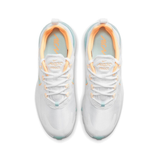 Nike (Nike) Zapatos para mujeres nuevos Air Max 270 Air cojín de colchonetas de aire bajo zapatos de carrera de carrera CI3899-101 DJ3027-100 36