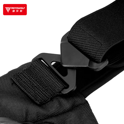 MOTOWOLF winter velvet motorcycle knee pads to keep warm and windproof, electric vehicle riding protective gear, motorcycle cold protection leg protection, rider equipment