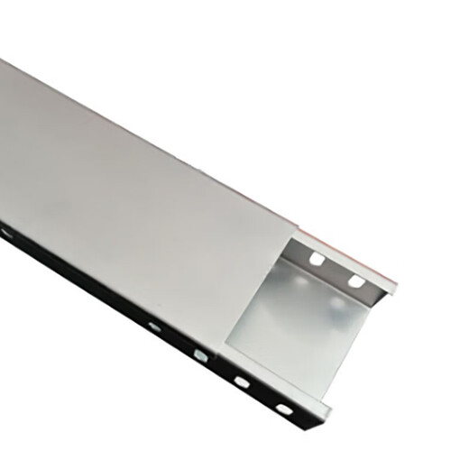 Gobase galvanized cable tray trough type straight-through cable weak current wiring tray (2 meters / root) trough type straight-through 400*300*1.5*1.0