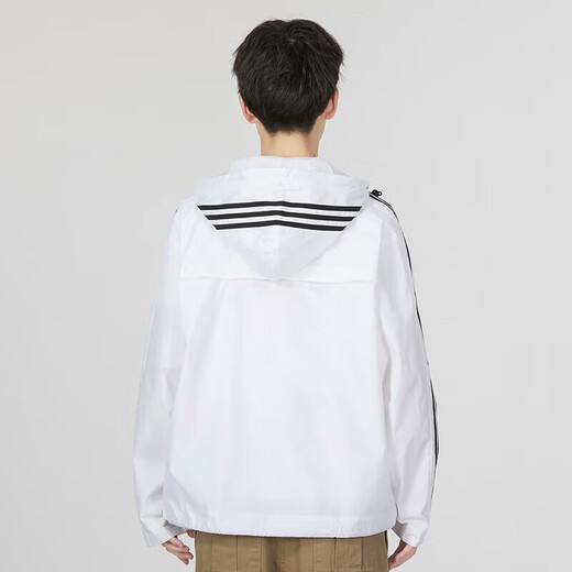 Adidas (adidas) костюм мужчины сотканы спортивной одежды Красивая модная тенденция с тремя полосаты