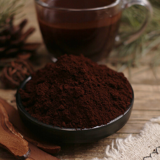 GANJUNZHUANG CHANGBAISHAN GANODERMA LUCIDUM POUDRE SPORE 500G DRAWN SPÉCIAL LINZHI ROE DEER POUDRE