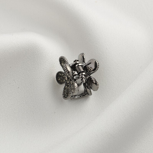 Chimera (CHIMERA) hair accessories, Korean version, small and exquisite hair catcher, rhinestone flower catcher, versatile simple hairpin, girl's birthday gift