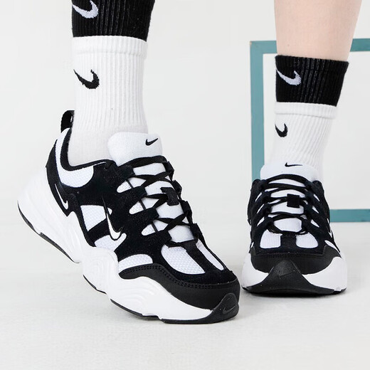 Nike (NIKE) women's shoes 2025 spring and summer sports shoes SPARK women's thick sole breathable retro dad casual shoes running shoes DR9761-101/TECH HERA 36.5