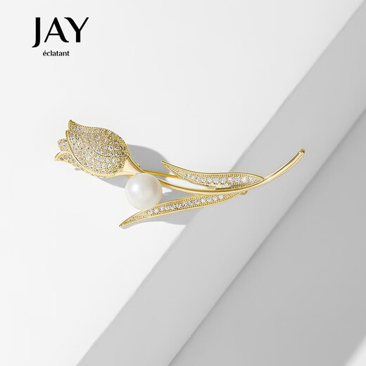 Jay tulip brooch, corsage, suit accessories, birthday gift for mother, mother-in-law, elders