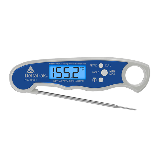 Deltatrak United States Imported Delattrak 15051 wasserdichte Haushaltsöltemperatur mit hoher Präzisions-Faltsonde Thermometer