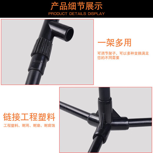 Yinghui (INVUI) badminton net rack mobile portable badminton rack adjustable standard 5.1 meters singles with ball net