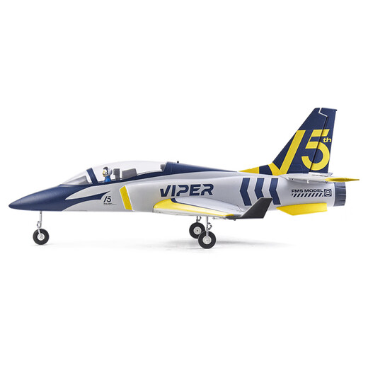 FMS航模 70mm涵道 毒蛇V2 遥控电动飞机模型拼装泡沫机固定翼 PNP（不带锐飞 EC5头）
